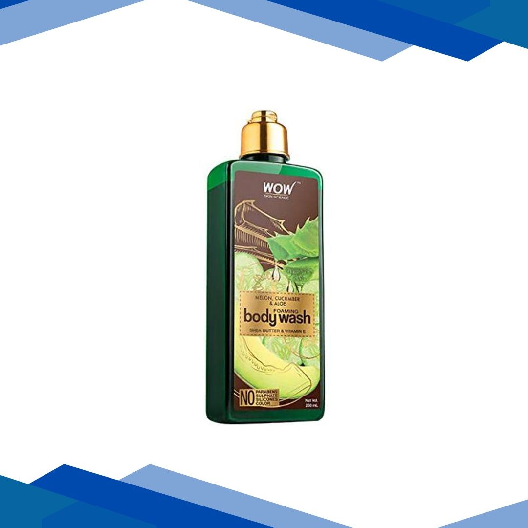 Wow Life Science Melon, Cucumber & Aloe Foaming Body Wash 250 ml
