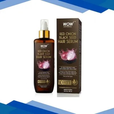 Wow Life Science Onion Black Seed Hair Serum 100 ml