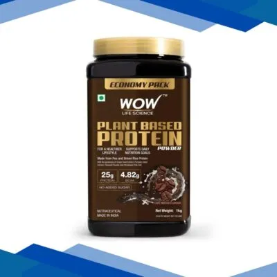 WOW Life Science Plant Based Protein Powder – Cafe Mocha 1 kg