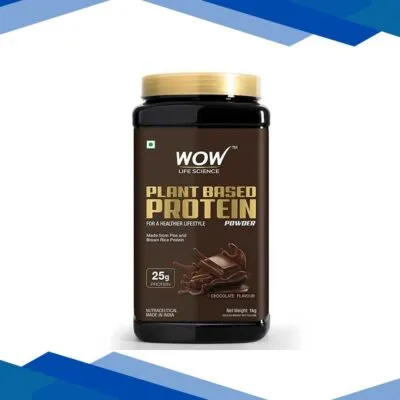 WOW Life Science Plant Based Protein Powder – Chocolate 1000 gm