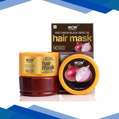 Wow Life Science Red Onion Black Seed Oil Hair Mask 200 ml