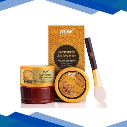 Wow Life Science Turmeric Clay Face Mask 200 ml