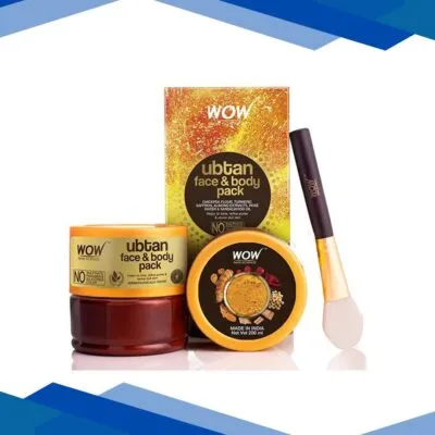 Wow Life Science Ubtan Face & Body Pack 200 ml