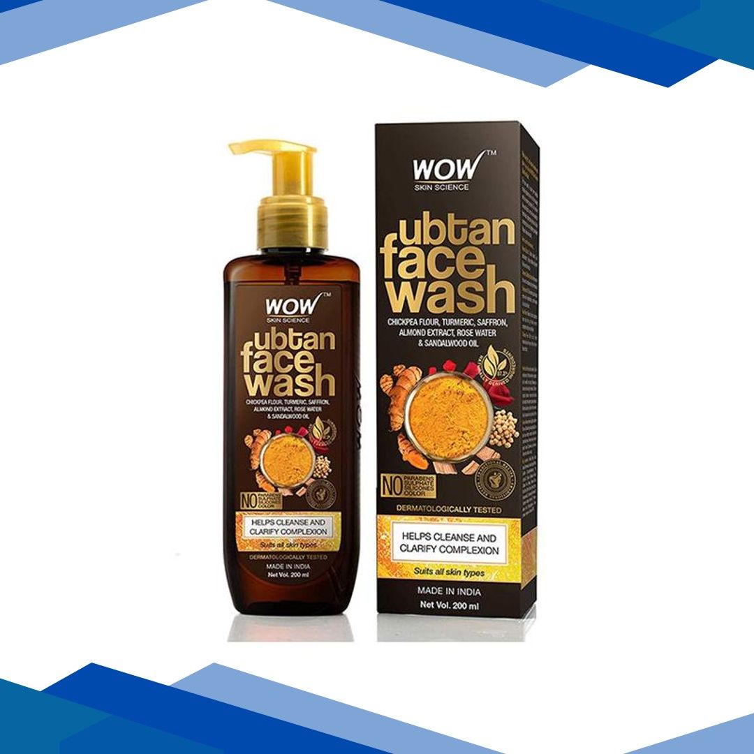 Wow Life Science Ubtan Face Wash 200 ml