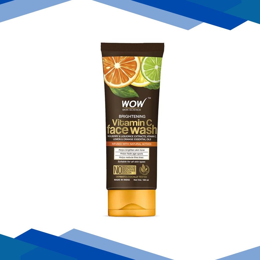 Wow Life Science Vitamin C Face Wash 100 ml
