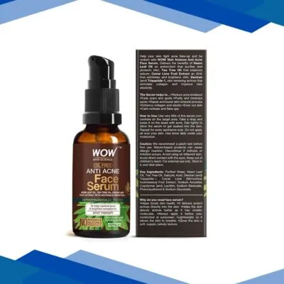 WOW Skin Science Anti Acne Face Serum 30 ml