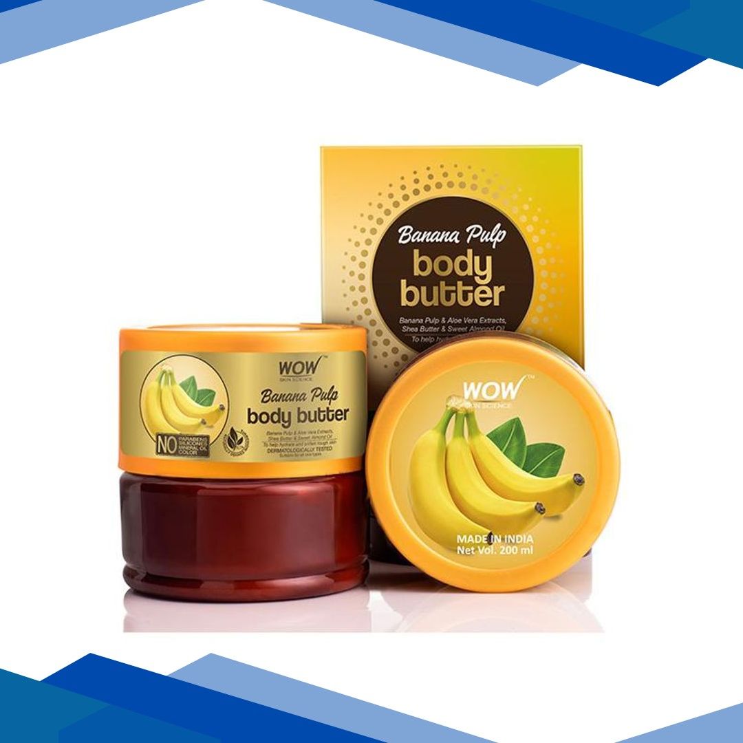 WOW Skin Science Banana Pulp Body Butter 200 ml