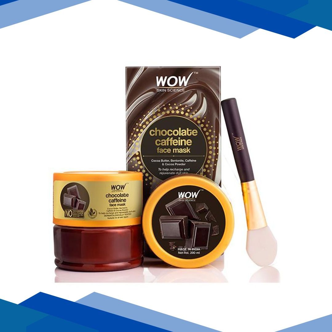 WOW Skin Science Chocolate Caffeine Face Mask 200 ml