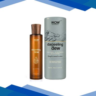 WOW Skin Science Eau De Parfum Darjeeling Dew Fresh And Zesty Unisex Perfume (EDT/EDP) 100 ml