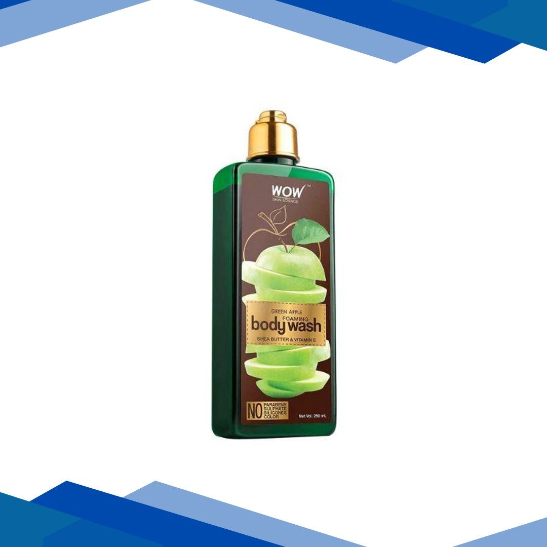 WOW Skin Science Green Apple Foaming Body Wash 250 ml