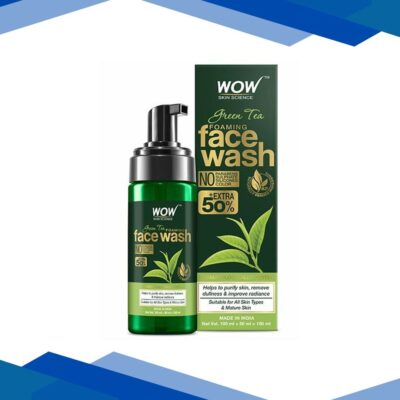 WOW Skin Science Green Tea Foaming Face Wash 100 ml