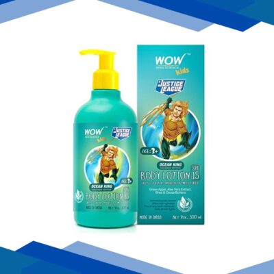 WOW Skin Science Kids Body Lotion – SPF 15 – Ocean King Aquaman Edition 300 ml
