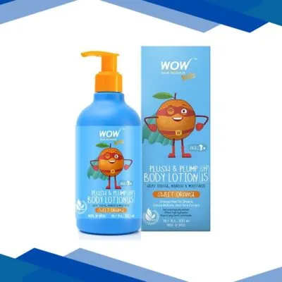 WOW Skin Science Kids Plush & Plump Body Lotion – Sweet Orange – SPF 15 300 ml