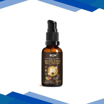 WOW Skin Science Matte Finish Sunscreen Face Serum SPF 55 PA++ 50 ml