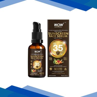 WOW Skin Science Matte Finish Sunscreen Serum SPF 35 PA++ 50 ml