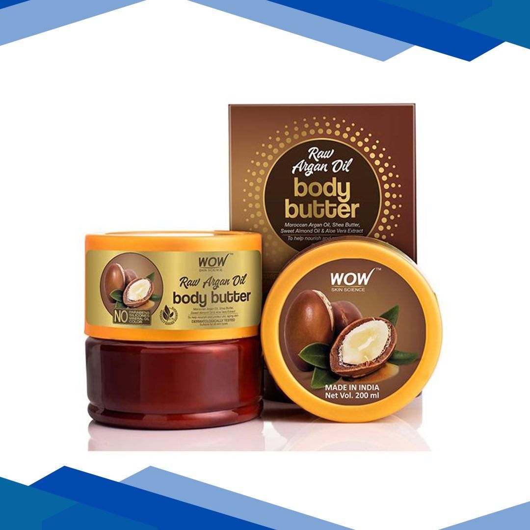 WOW Skin Science Raw Argan Oil Body Butter 200 ml