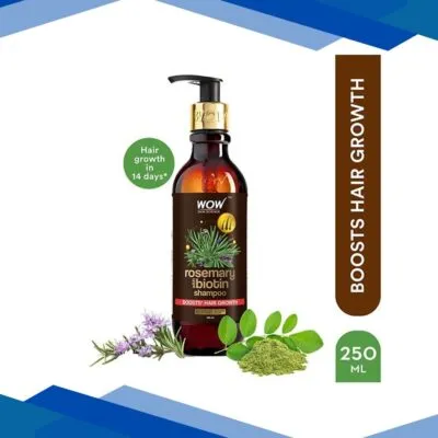 WOW Skin Science Rosemary & Biotin Hair Growth Shampoo 250 ml