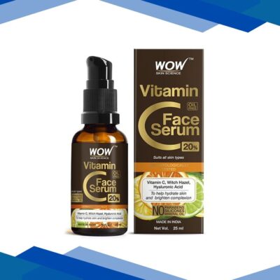 WOW Skin Science Vitamin C Serum for Skin whitenening – Genuine 20% 25 ml