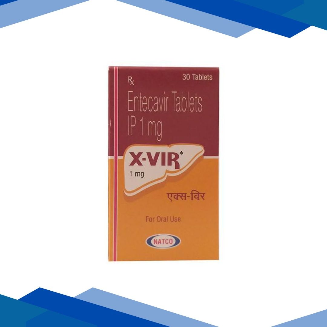 X Vir 1mg Tablet 30’S