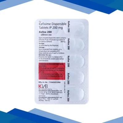 XOFEX 200 Tablet 10’s