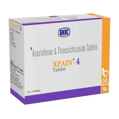 XPAIN 4mg Tablet 10’s