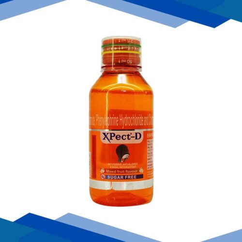 Xpect D Sugar Free Mixed Fruit Flavour Syrup 100ml