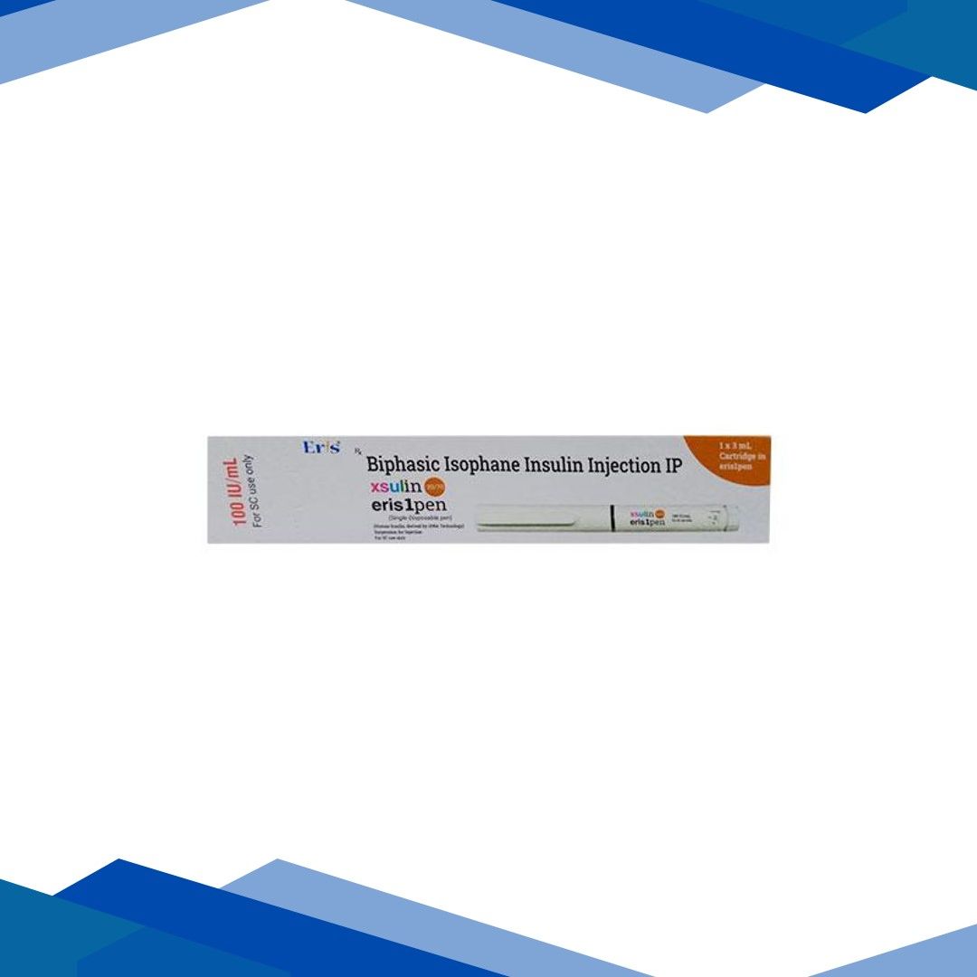 XSULIN 30/70 ERIS 1 Disposable Pen 1’s