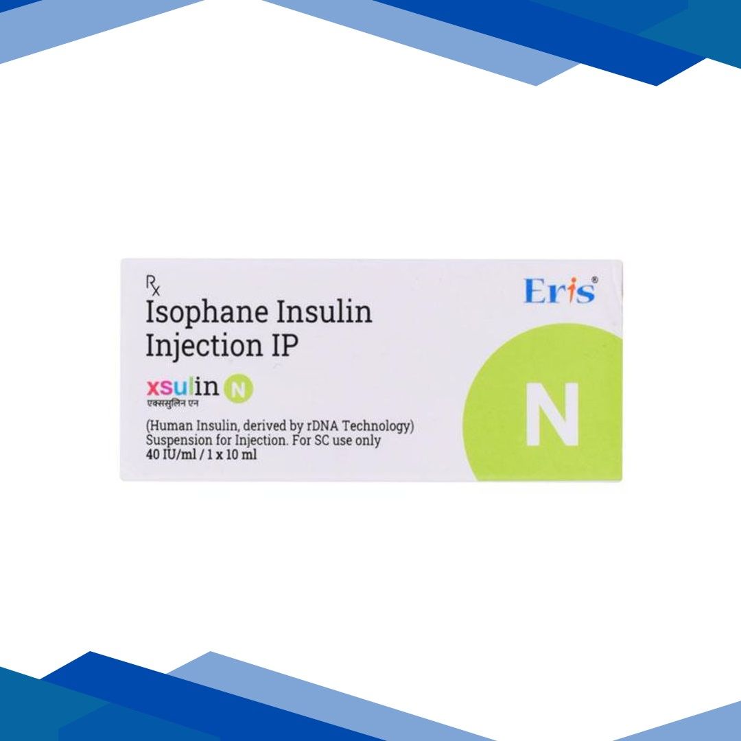 XSULIN N 40iu Injection 10ml