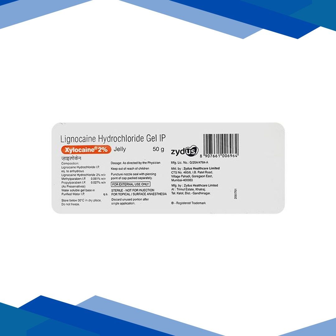 XYLOCAINE 2% Jelly 50gm