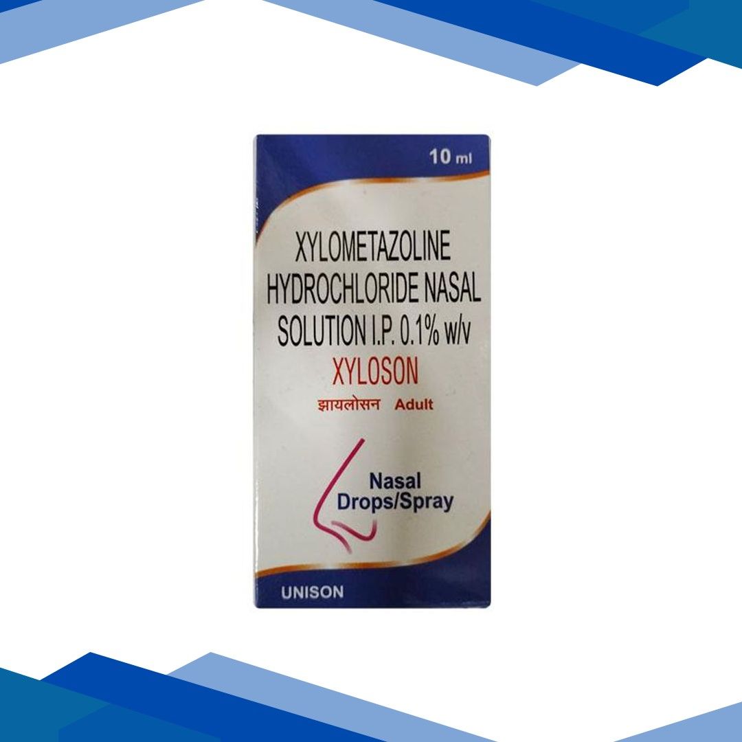 Xyloson Adult Nasal Drops 10ml