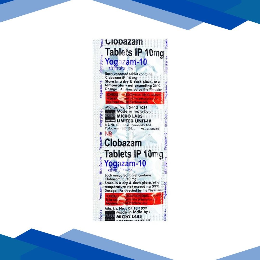 Yogazam 10mg Tablet 10’S