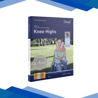 Youleg Medical Compression Stockings Knee High (L)