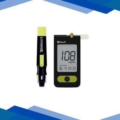 Ypsomed Mylife Pura Blood Glucose Monitoring System (Lancing Device + Lancets 10’s + Test Strips 10’s)