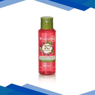 Yves Rocher Concentrated Shower Gel – Raspberry Peppermint 100 ml