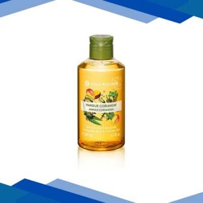 Yves Rocher Energizing Bath And Shower Gel Mango Coriander 200 ml