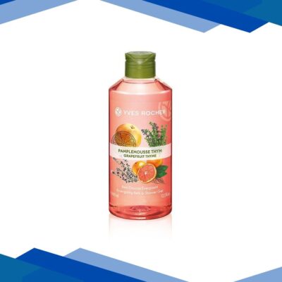Yves Rocher Grapefruit Thyme Energizing Bath & Shower Gel 400 ml