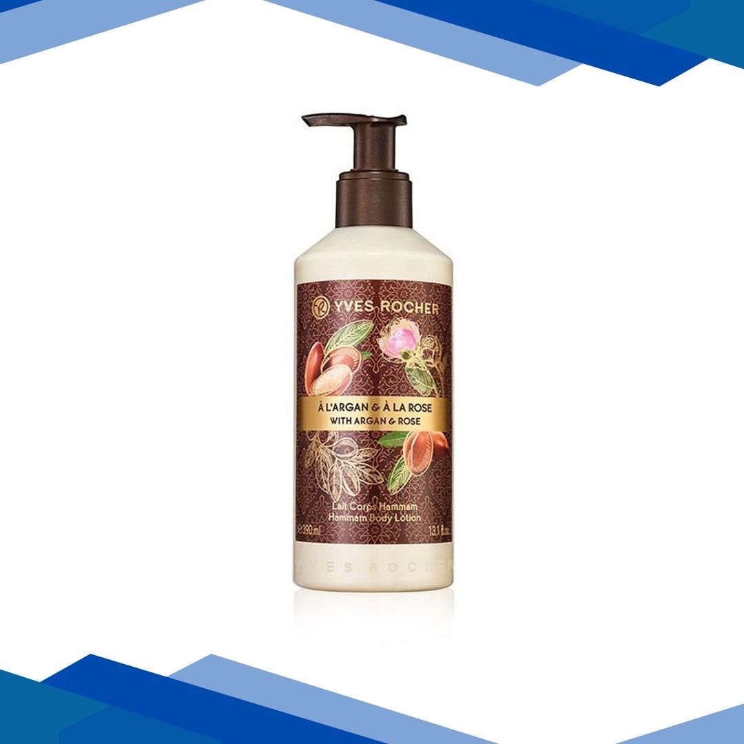 Yves Rocher Hammam Body Lotion With Argan & Rose 390 ml
