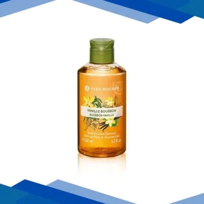 Yves Rocher Sensual Bath & Shower Gel Bourbon Vanilla 200 ml