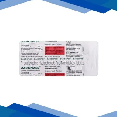 Zadonase 10/120mg Tablet 10’S