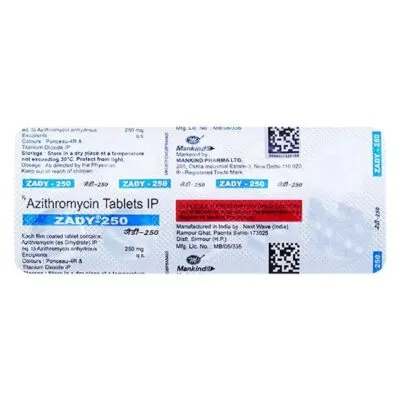 ZADY 250mg Tablet 10’s