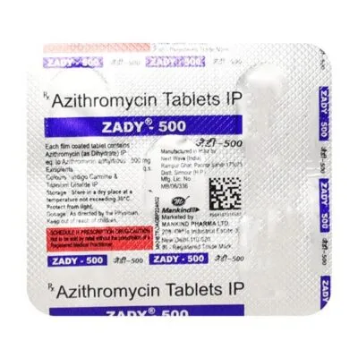 Zady 500mg Tablet 5’S