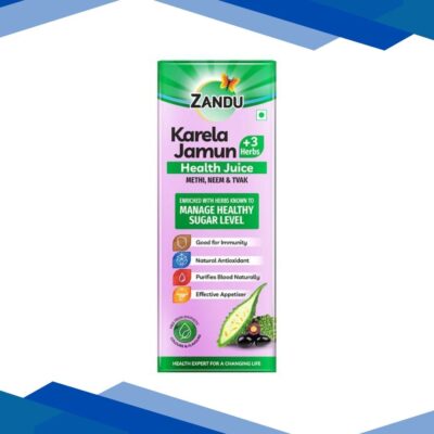 Zandu Karela Jamun + 3 Herbs Health Juice 1 litre