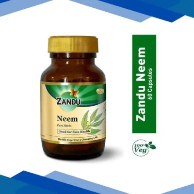 Zandu Neem Ayurvedic Veg Capsules 60’s