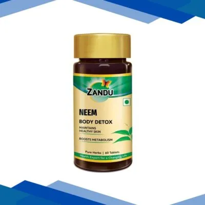 Zandu Neem Body Detox Capsules 60’s
