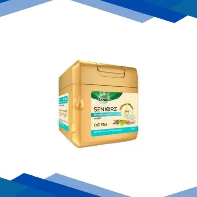 Zandu Seniorz Bone Strength Calc Plus Tablet 60’s