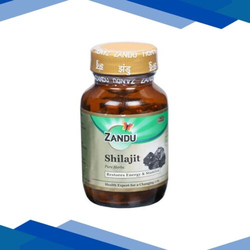 Zandu Shilajit Ayurvedic Veg Capsules 60’s