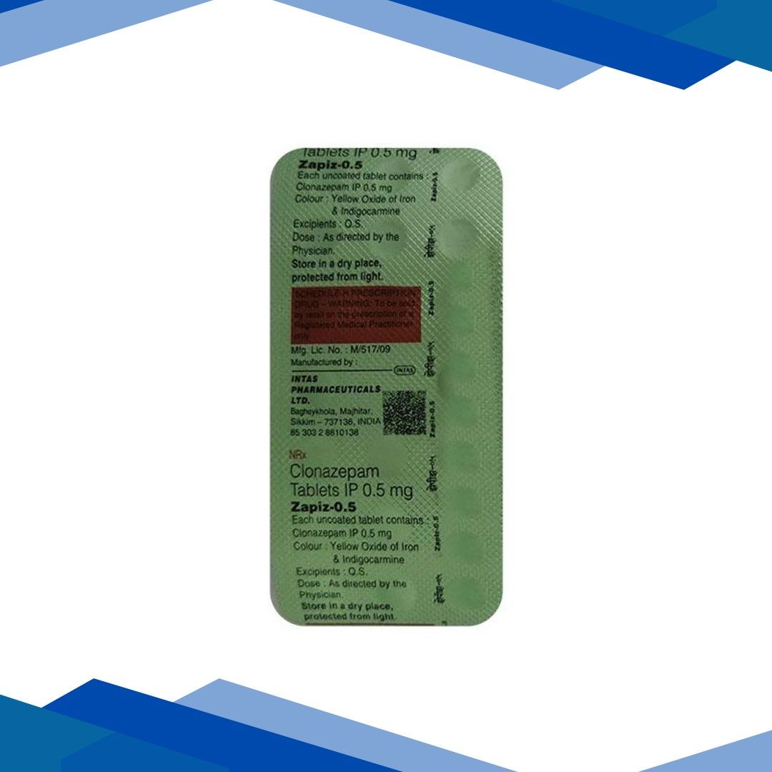 ZAPIZ 0.5 Tablet 20’s