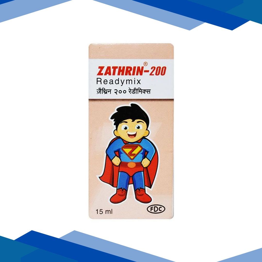 ZATHRIN 200 Readymix Oral Suspension 15ml