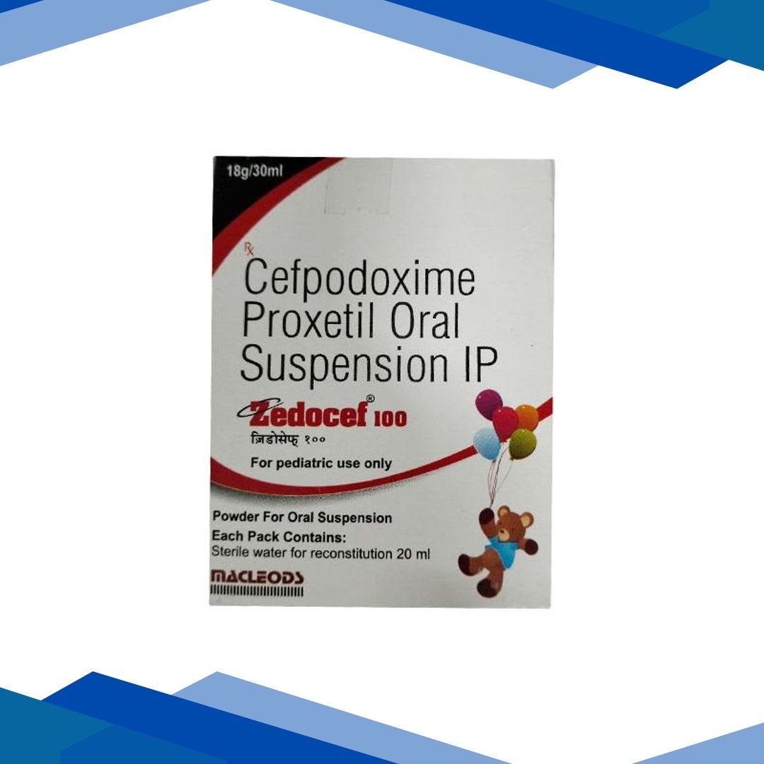 ZEDOCEF 100 Oral Suspension 30ml