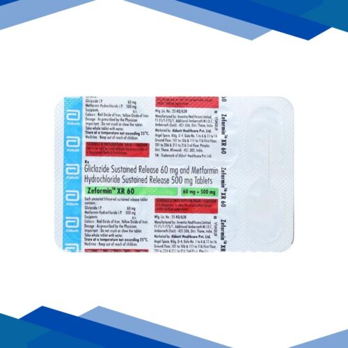 Zeformin XR 60mg Tablet 10’S